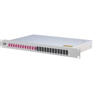 Metz Connect LWL-Patchpanel 24 Port LC-D 1502577512-E 1 HE (1502577512-E)