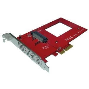 ROLINE - Speicher-Controller - U.2 (U.2) - Expansion Slot to U.2 (Expansion Slot to U.2) - 1 Sender/Kanal - M.2 Card - PCIe 3.0 x4 (15.06.2194)