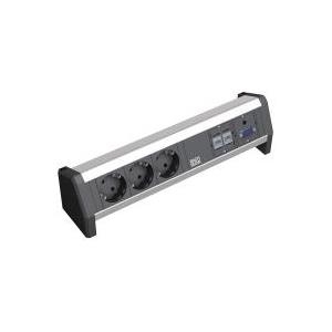 Bachmann DESK - Verlängerungsschnur - 3 Ausgangsstecker - Deutschland (339.1005)