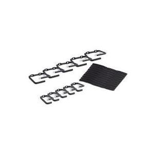 Schneider Electric APC - Kabelmanagementring (Packung mit 10) - für NetShelter ES, NetShelter SX, Netshelter VS, Netshelter VX (AR8113A)