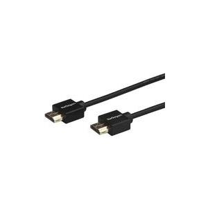 StarTech.com 2,0m6 ft HDMI Cable - Gripping Connectors - Premium HDMI 2,0 - HDMI-Kabel - HDMI (M) bis HDMI (M) - 2,0m - Schwarz (HDMM2MLP)