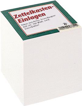 LANDRÉ Zettelboxeinlagen, 90 x 90 mm, weiß Inhalt: 800 Blatt (377070022)