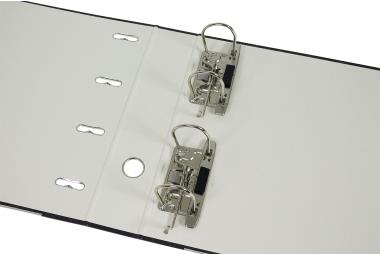 Soennecken Doppelordner 3347 2xDIN A5 quer 75mm Pappe schwarz (3347)