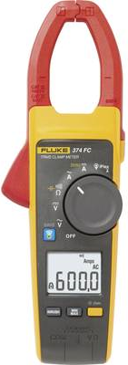 Multimetro portatile Fluke 374 FC pinza amperometrica digitale CAT III 1000 V CAT IV 600 V Display (conteggi) 6000 (4696001)