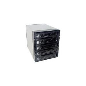 Jou Jye Computer ST-3051SS - Gehäuse für Speicherlaufwerke mit Lüfter, Kühlkörper - 8.9 cm ( 3.5 )