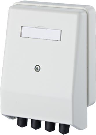 BTR OpDAT 4 AP ST - Wandbefestigung - ST X 4 - Pure White, RAL 9010