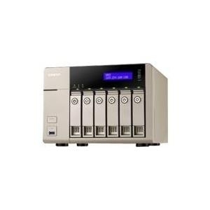 QNAP TVS-663 - NAS-Server - SATA 6Gb/s - RAID 0, 1, 5, 6, 10, 5 Hot Spare, 6 Hot Spare, 10-Hot-Spare - Gigabit Ethernet - iSCSI (TVS-663-8G)