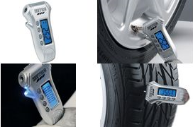 HEYCO Digitaler Reifenprüfer mit 3 Funktionen Profiltiefen-Messung: 0 - 22 mm / 20,30cm (8), Reifendruck-Messung: - 1 Stück (01857000000)