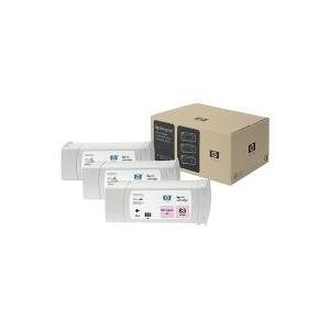 Hewlett-Packard HP 83 - Druckerpatrone - 3 x hell Magenta (C5077A)