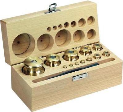 Kern 344-04 M1 Gewichtsatz, 1 g - 200 g Edelstahl, im Holzetui (344-04)