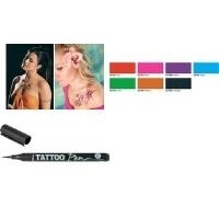 C.KREUL Tattoo Pen Hobby Line, blau Strichstärke: 0,5-3,0 mm, formstabile Softpinselspitze (62102)