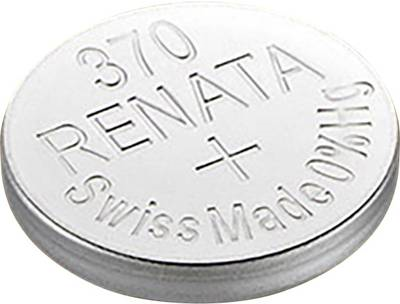 RENATA Knopfzelle 370 Silberoxid SR69 Hochstromfähig 40 mAh 1.55 V 1 St. (370.CU MF)
