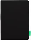 PORT MALMOE - Flip-Hülle für Tablet - Lychee-Polyurethan-Kunstleder - Schwarz - für Samsung Galaxy Tab 4 (8 ) (100621)