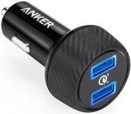 Anker PowerDrive Speed Telefono cellulare Smartphone Tablet Nero Accendisigari Esterno