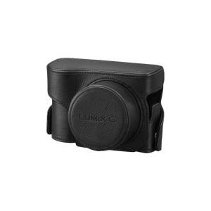 Panasonic DMW-CGK22 - Tasche Kamera - Leder - Schwarz - für Lumix DMC-GX7, DMC-GX7C, DMC-GX7K (DMW-CGK22XEK)