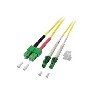 Duplex Jumper LC-APC/SC-APC 8°3 Meter, 9/125µ (O0387.3)