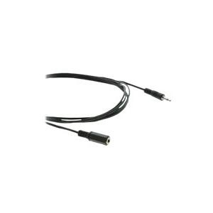 Kramer C-AS35M/AS35F - Infrarot-Emitter / Audio-Verlängerungskabel - stereo mini jack (M) bis stereo mini jack (W) - 15.2 m - geformt