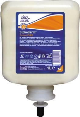 Stoko Hautschutzcreme Stokoderm Protect PURE 1l silikonfrei Kartusche (UPW1L)