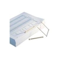 FAST Archiv-Abheftbügel, Fassungsvermögen: 70 mm, beige Bügelabstand: 80 mm (1086X100)