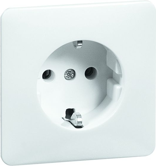 PEHA D 80.6511.02 SI Steckdose Weiß (80.6511.02 SI)