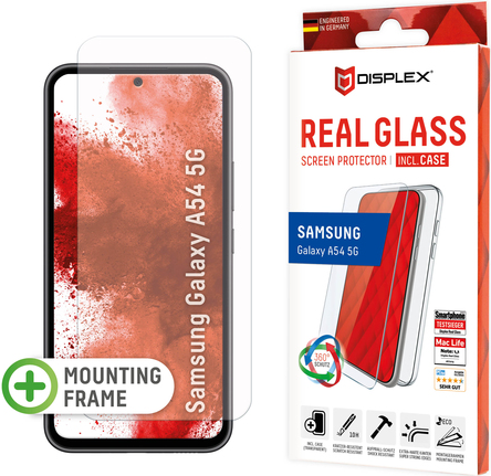 DISPLEX REAL GLASS + CASE - SAMSUNG GALAXY A54 5G