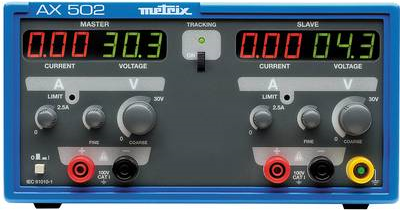 Metrix AX 502A Labornetzgerät, einstellbar 0 - 30 V/DC 0 - 2.5 A Anzahl Ausgänge 2 x (AX0502A)