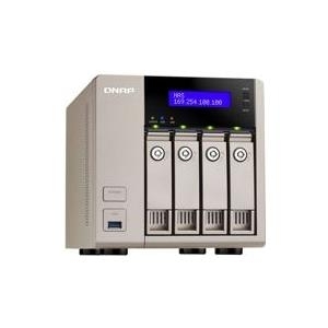 QNAP TVS-463 Turbo NAS - NAS-Server - 4 Schächte - SATA 6Gb/s - RAID 0, 1, 5, 6, 10, 5 Hot Spare, 6 Hot Spare, 10-Hot-Spare - RAM 4 GB - Gigabit Ethernet - iSCSI