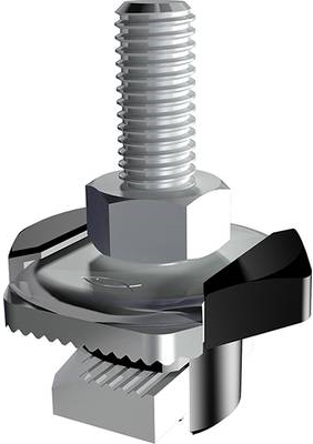 Fischer 538656 Hammerkopfschrauben M8 80 mm Stahl, Polypropylen galvanisch verzinkt 50 St. (538656)