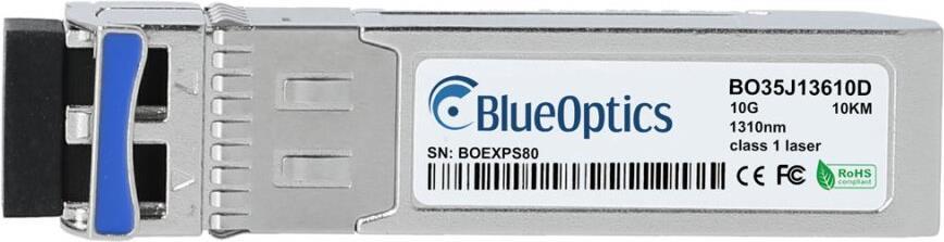 Ricetrasmettitore BlueOptics SFP compatibile Juniper SFP-10G-LR per trasmissioni dati monomodali ad alta velocità da 10 Gigabi