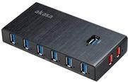 Akasa Elite 10EX - Hub - 10 x SuperSpeed USB3.0 - Desktop (AK-HB-15BKEU)