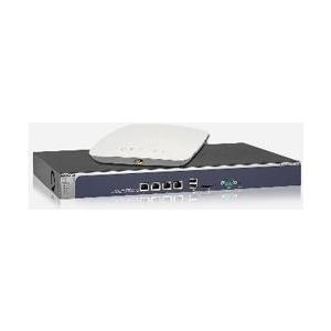 NETGEAR ProSafe WB7500 Wireless Controller Bundle - Drahtlosgerät zur Netzwerkverwaltung - 10Mb LAN, 100Mb LAN, GigE, PPP - AC 100/230 V - 1U - mit 5x NETGEAR ProSafe Business 3 x 3 Dual Band Wireless-AC Access Point WAC730 (WB7530-10000S)