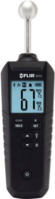 FLIR MR59 Materialfeuchtemessgerät Messbereich Baufeuchtigkeit (Bereich) 0 bis 100 % Messbereich Holzfeuchtigkeit (Bereich) 0 bis 100 % (MR59)