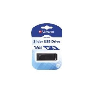 Verbatim Store 'n' Go Slider - USB-Flash-Laufwerk - 16 GB - USB 2.0