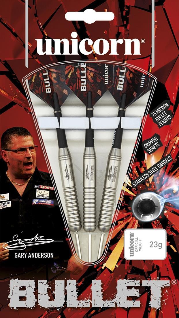 Unicorn 1 Unicorn Bullet Gary Anderson Steel Darts 22 Gr. (27520)