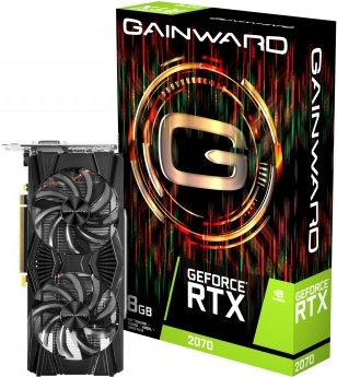 Gainward GeForce RTX 2070 - Grafikkarte - 3x DisplayPort - HDMI - DVI-D (4269)