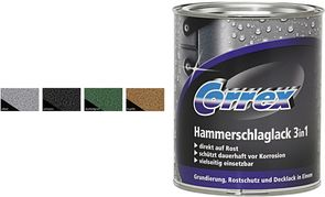 Hammerschlaglack 3in1, 750 ml, schwarz Grundierung, Rostschutz, und Decklack in Einem, mit - 1 Stück (135060675500090) Hammerschlaglack 3in1, 750 ml, schwarz Grundierung, Rostschutz, und Decklack in Einem, mit - 1 Stück (135060675500090)