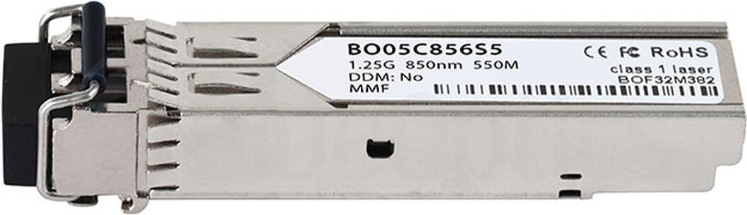 Blueoptics MC3208011-SX Modulo di ricetrasmettitore di rete Faser Optics 1250 Mbit/S SFP 850 nm (MC3208011-SX-Bo)