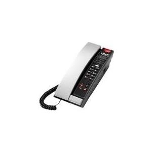 Alcatel-Lucent Enterprise VTech Petite Phone A2211 - Telefon mit Schnur - schwarz & silber (3JE40012AA)