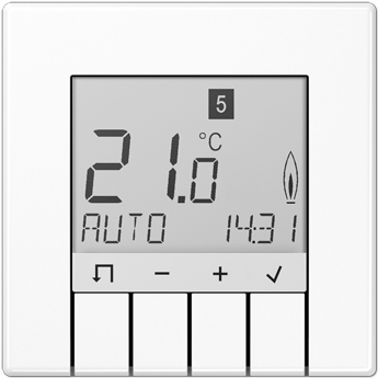 Raumtemperaturregler Univ alpinweiß TR UD LS 231 WW (TRUDLS231WW)