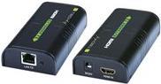 Hersteller:Techly Techly HDMI Extender Over IP by Cat.6 cable 120m - Sender und Empfänger - Erweiterung für Video/Audio - HDMI - bis zu 120 m (IDATA-EXTIP-373A)
