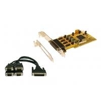 Exsys EX-41384 - Serieller Adapter - PCI-X Low-Profile - RS-232 x 3 (EX-41384)