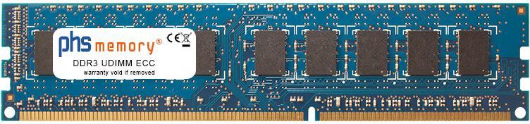 PHS-memory 8GB RAM Speicher für Asus RS500A-E6/PS4 DDR3 UDIMM ECC 1600MHz PC3-12800E (SP256797)