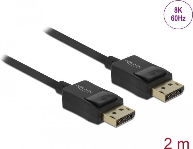 Delock Cavo coassiale DisplayPort 8K 60 Hz 2m