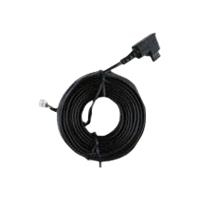 Herweck Helos - Telefonkabel - TAE-F (M) - RJ-12 (M) - 15,0m - Schwarz (014081)