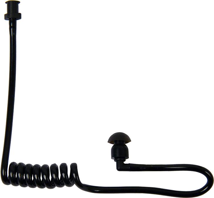 VHF-Group Akustik-Schallwendelschlauch, schwarz, mit Bayonett-Anschluss inkl. 2 Ohroliven (SELECTRIC Art.-Nr. E16735) (29284)