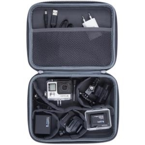 Riva Case Alpendorf 7512 Canvas - Tasche für 2 Actionkameras - Polyester - Grau