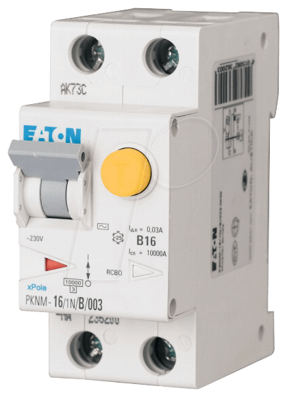 Eaton Fehlerstromschutzschalter FI (PKNM-13/1N/C/003-A-MW)