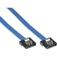 Cavo di collegamento SATA 6Gb-s piccolo - con capocorda di sicurezza - 0,3 m