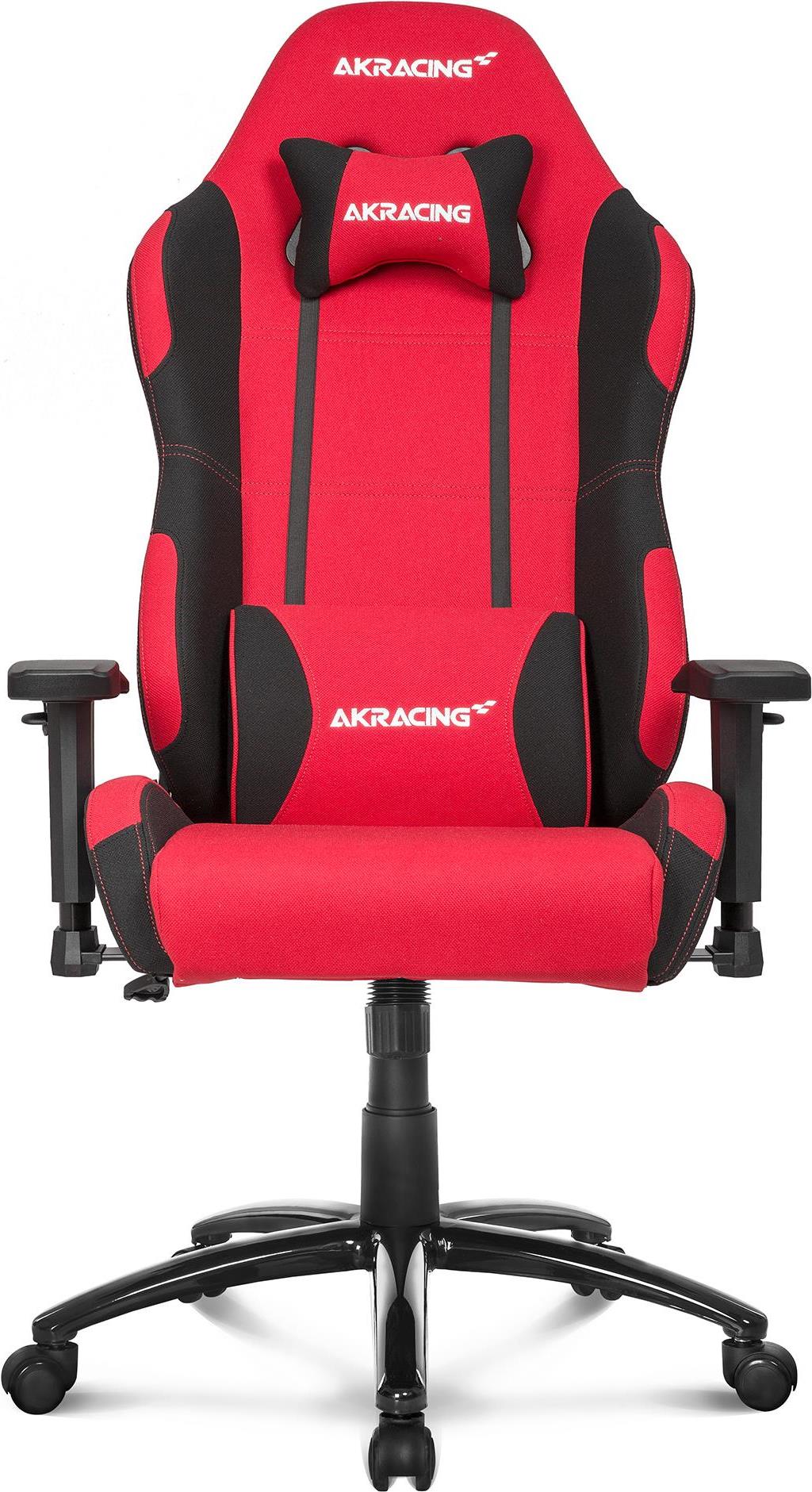 AKRacing EX - Schwarz - Rot - 5 Rad/Räder (AK-EX-RD/BK)