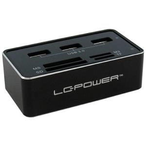 LC Power LC-HUB-CR-1 - Hub - 3 x SuperSpeed USB3.0 - Desktop (LC-HUB-CR-1)